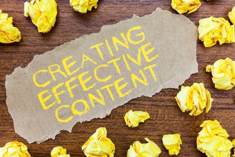 Word writing text Creating Effective Content. Business concept for Valuable Information Informative User Friendly.