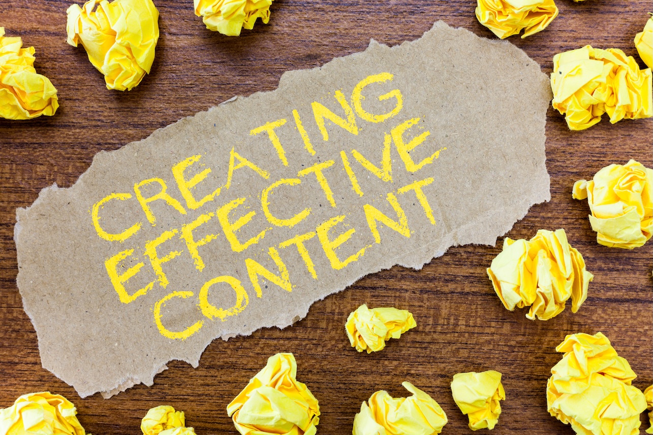 Word writing text Creating Effective Content. Business concept for Valuable Information Informative User Friendly.